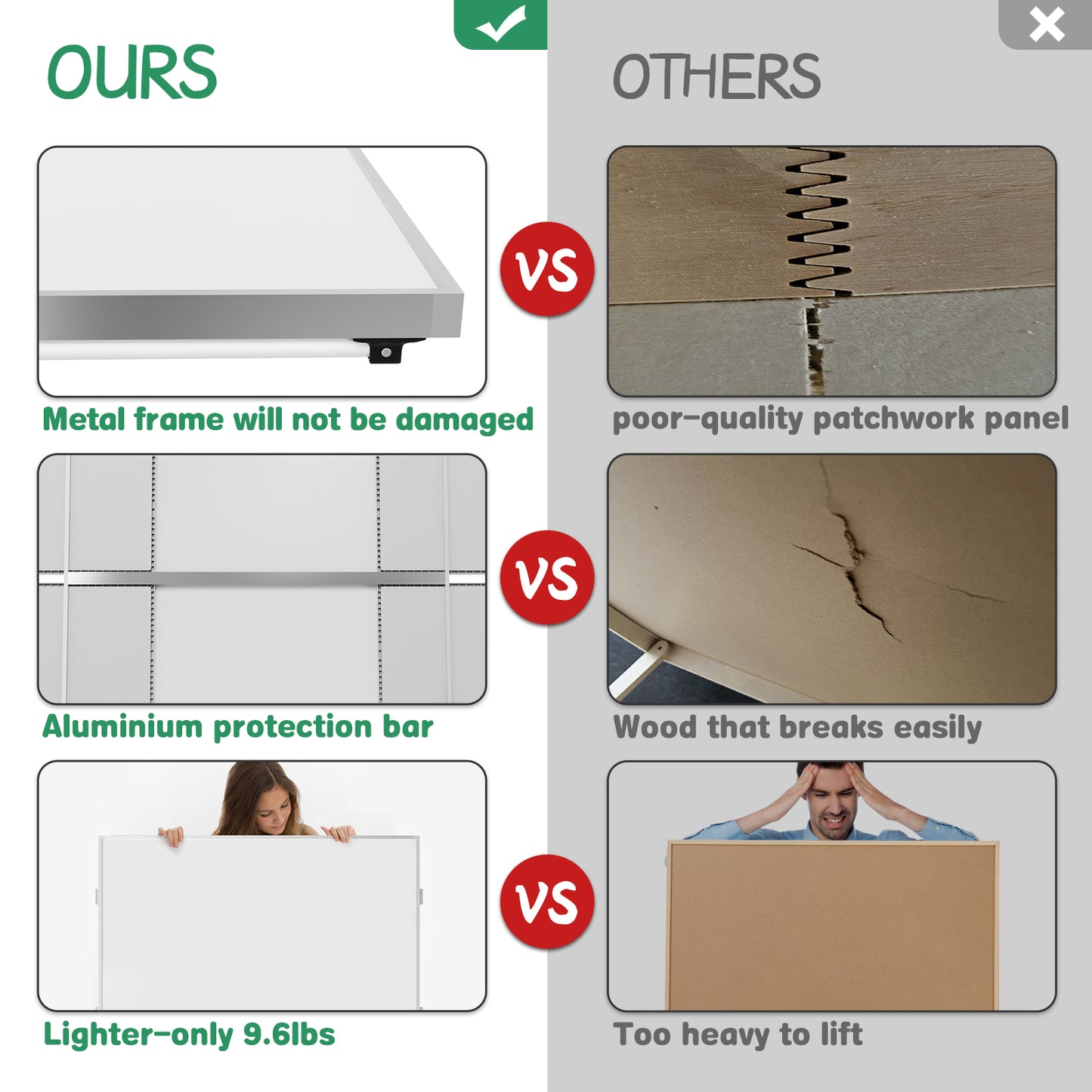 Aluminum alloy low jigsaw puzzle table