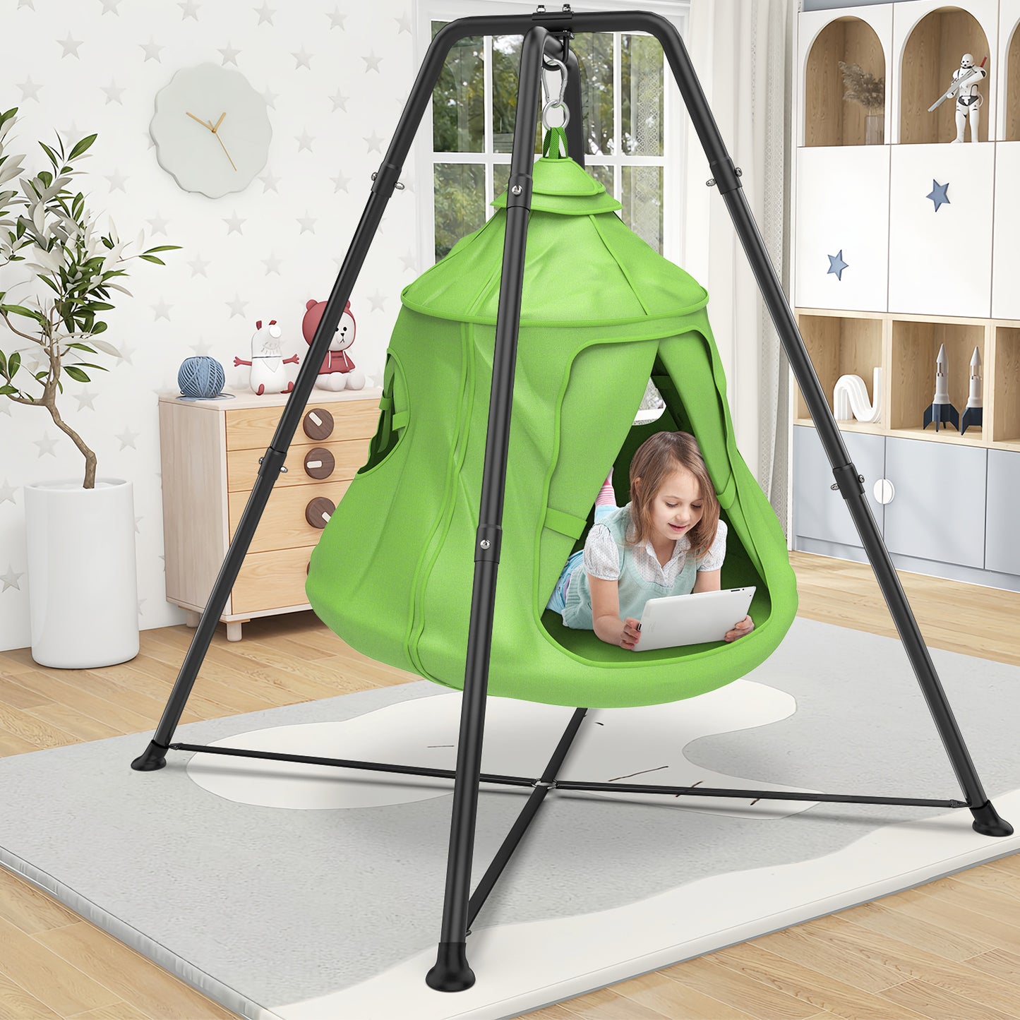 Swing tent