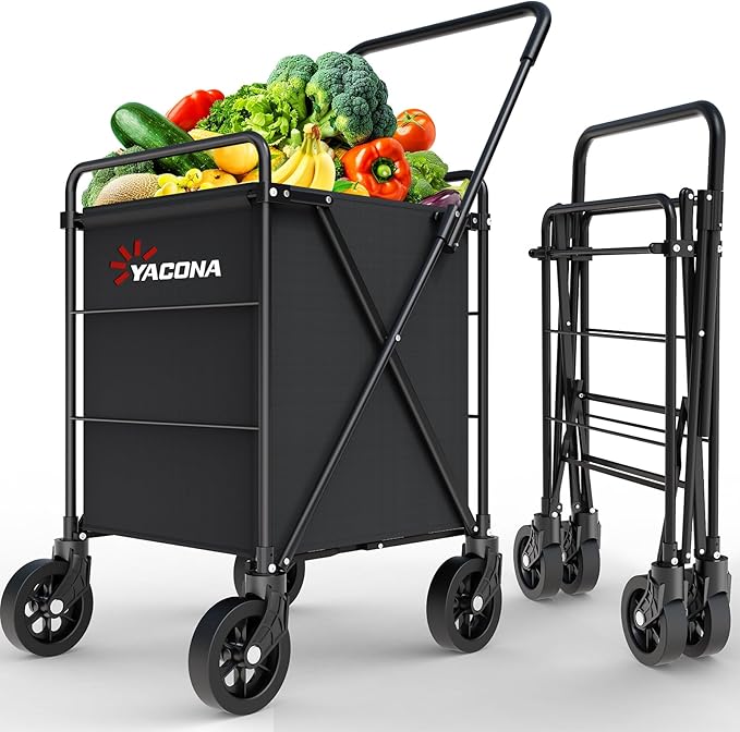 Folding Shopping Cart for Groceries