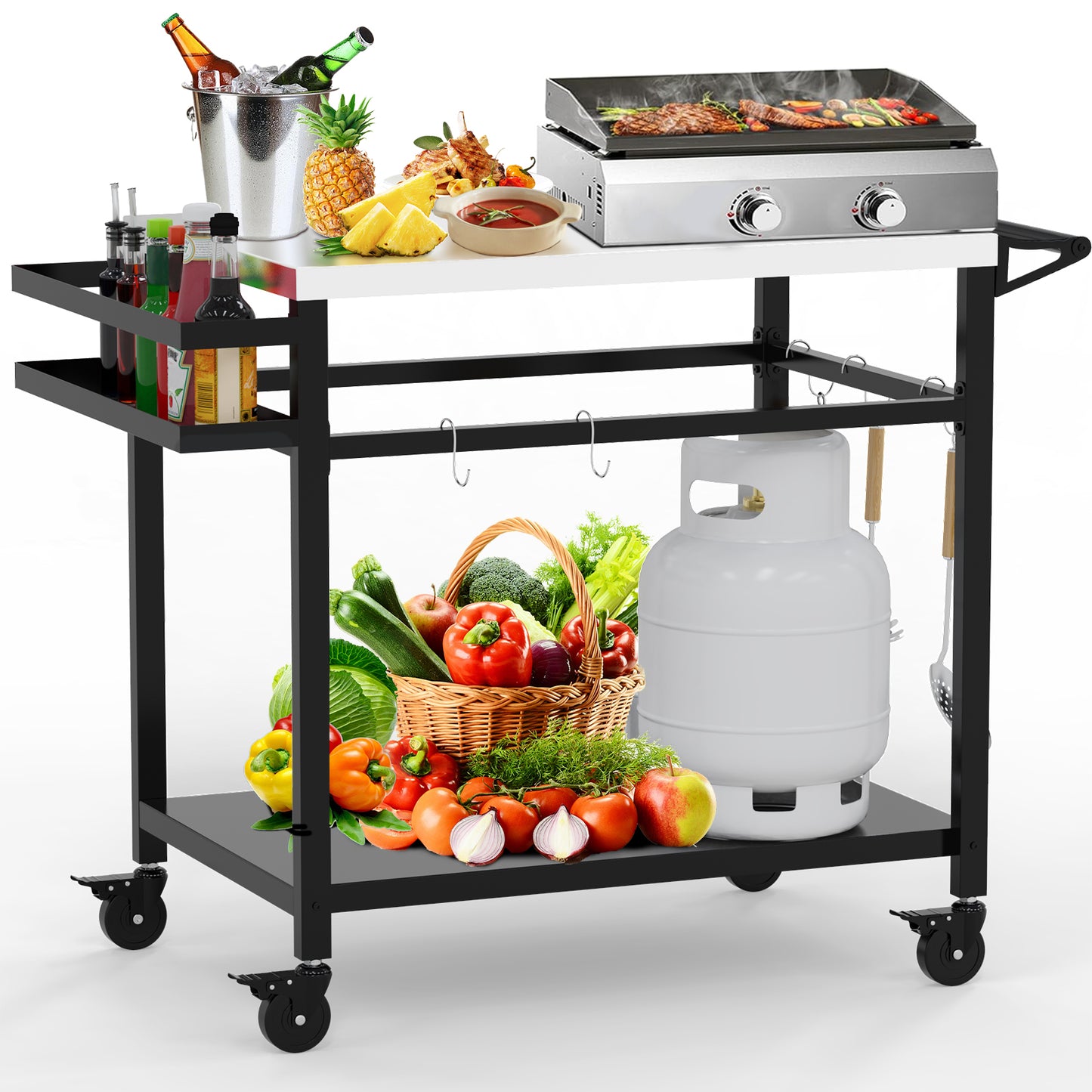 Outdoor Grill Table