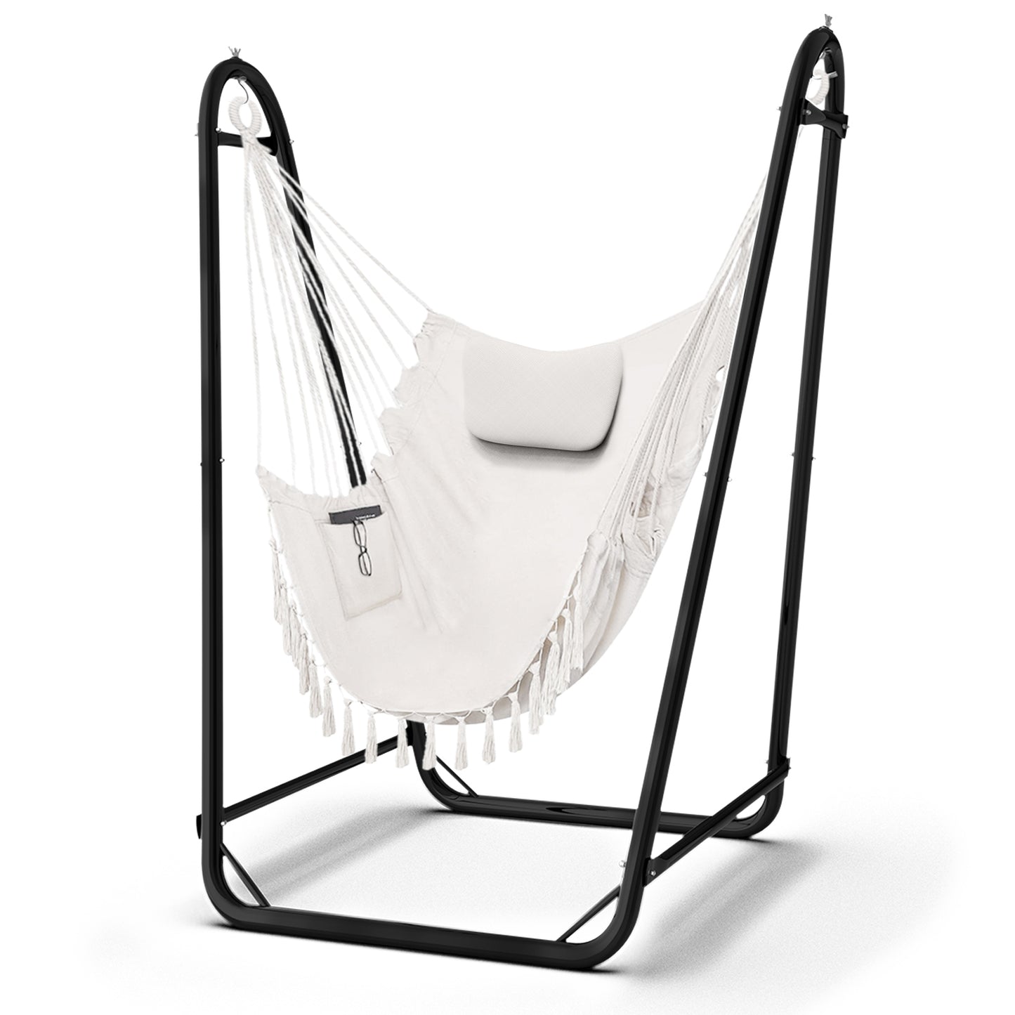 U-Shaped Hammock Chair with Stand