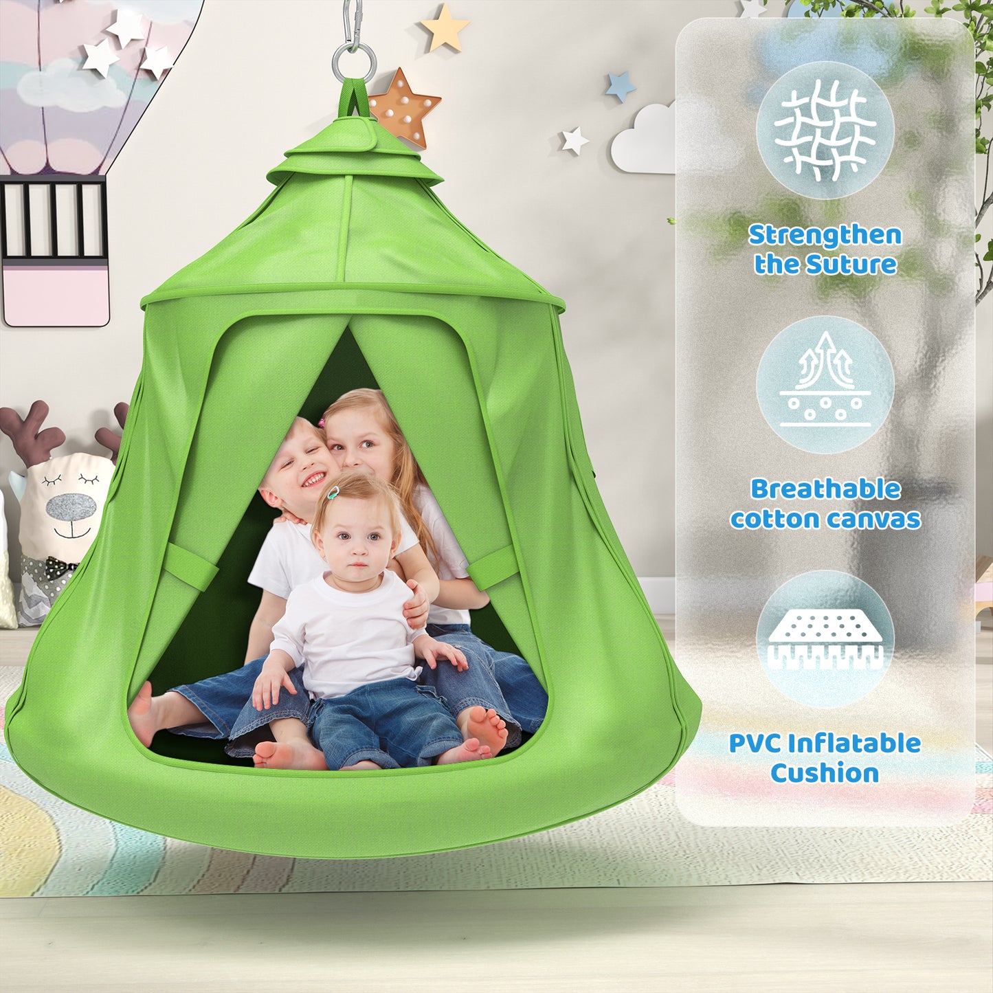 Swing tent