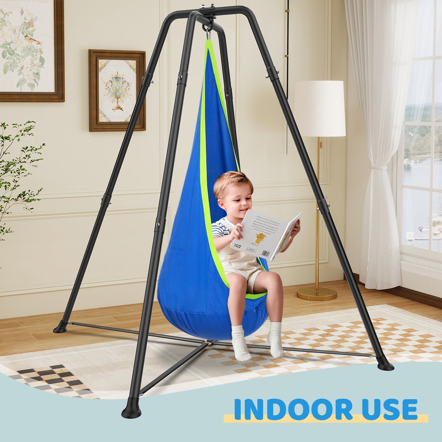 X-Shaped Swing Set