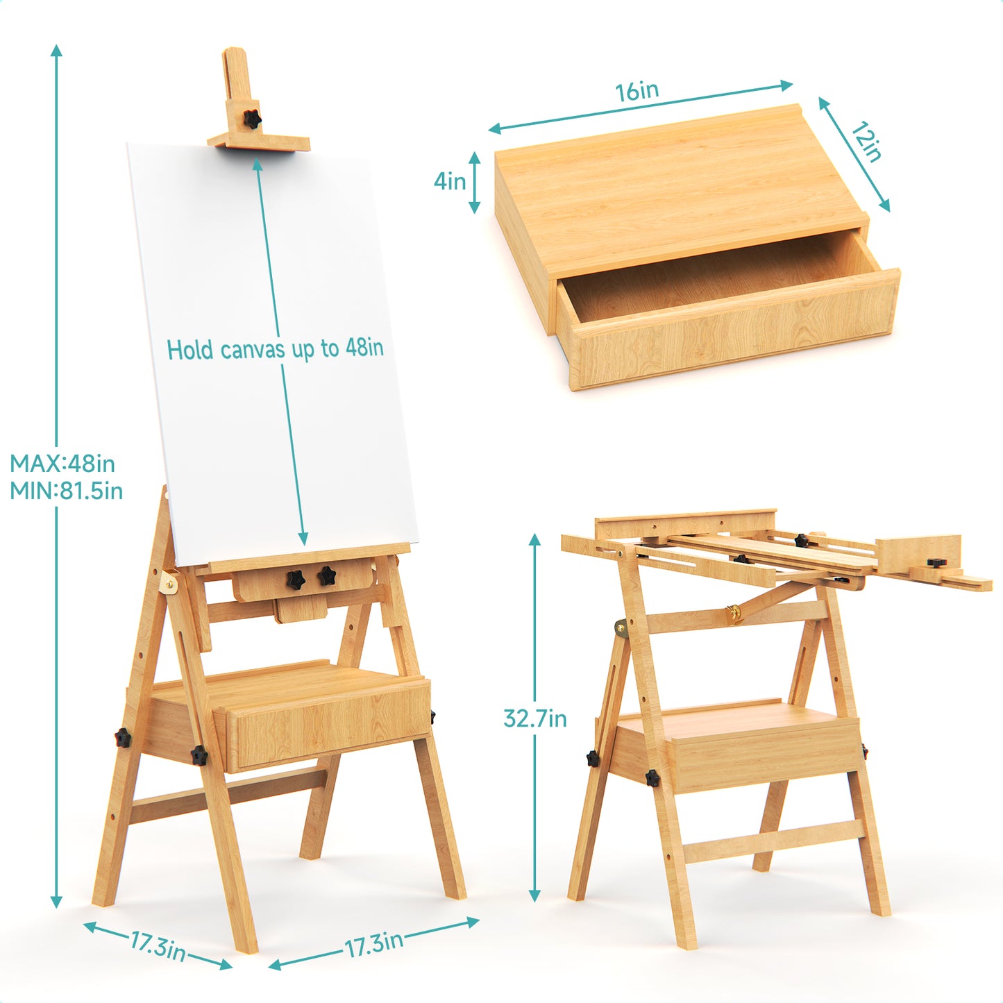 Easel Stand for Painting and Display