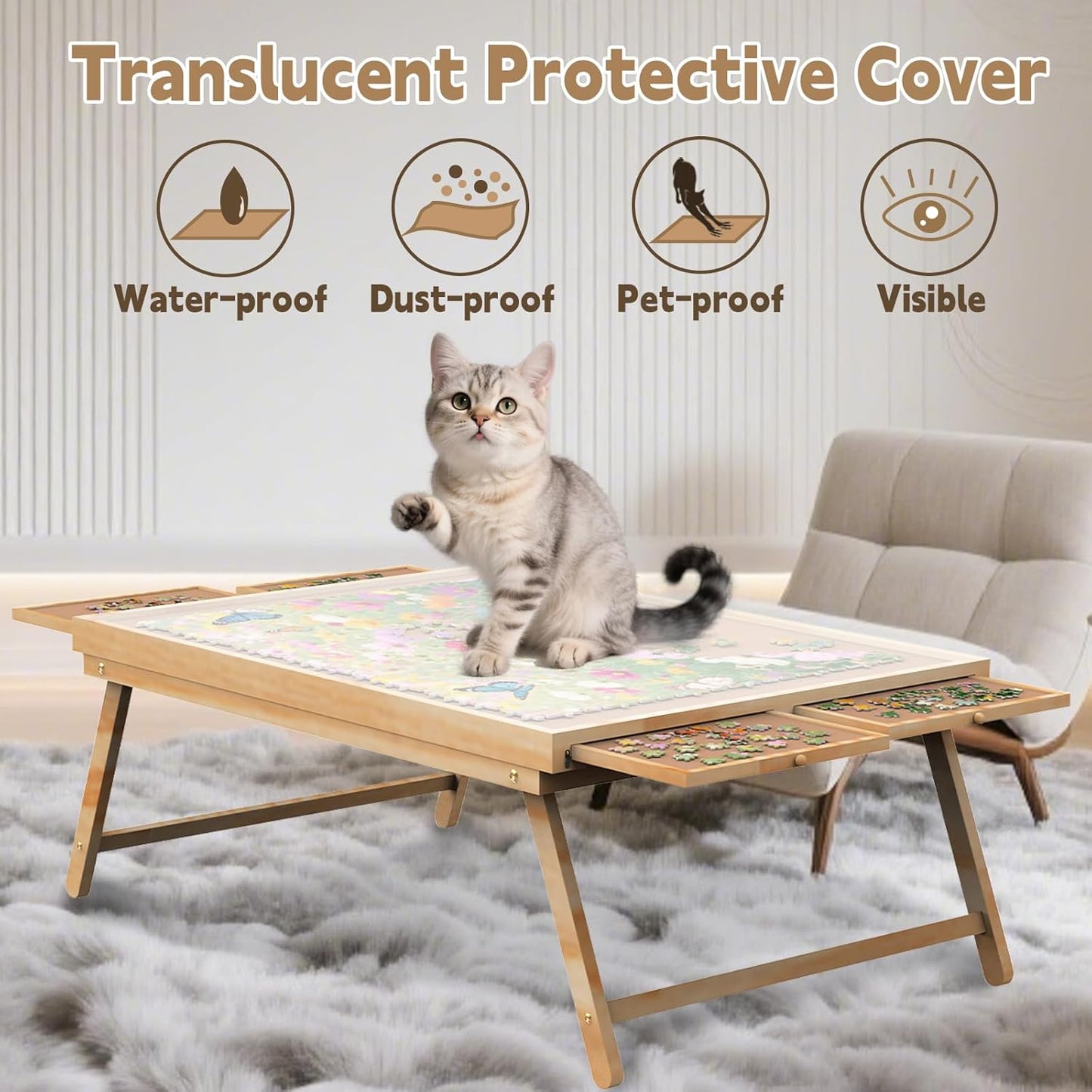 Jigsaw Puzzle Table 1500 Pieces