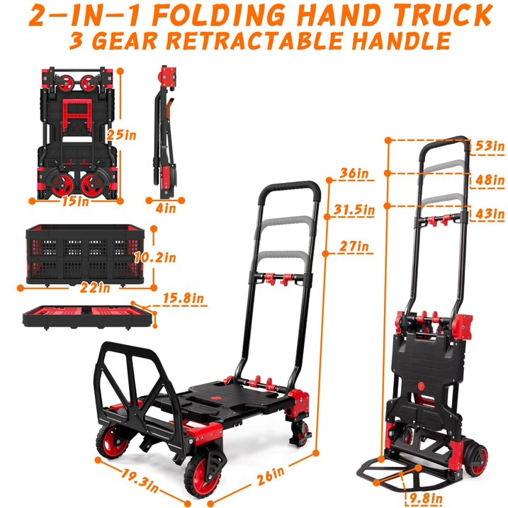 2 in 1 Hand Truck Dolly