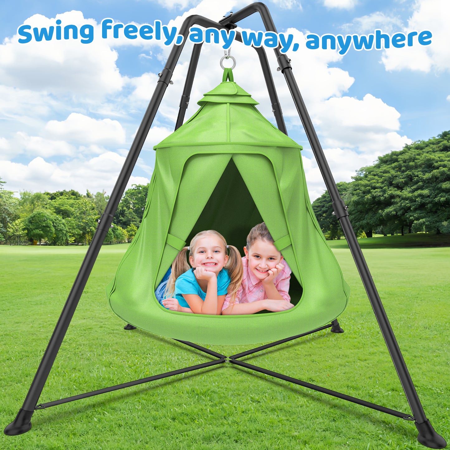 Swing tent