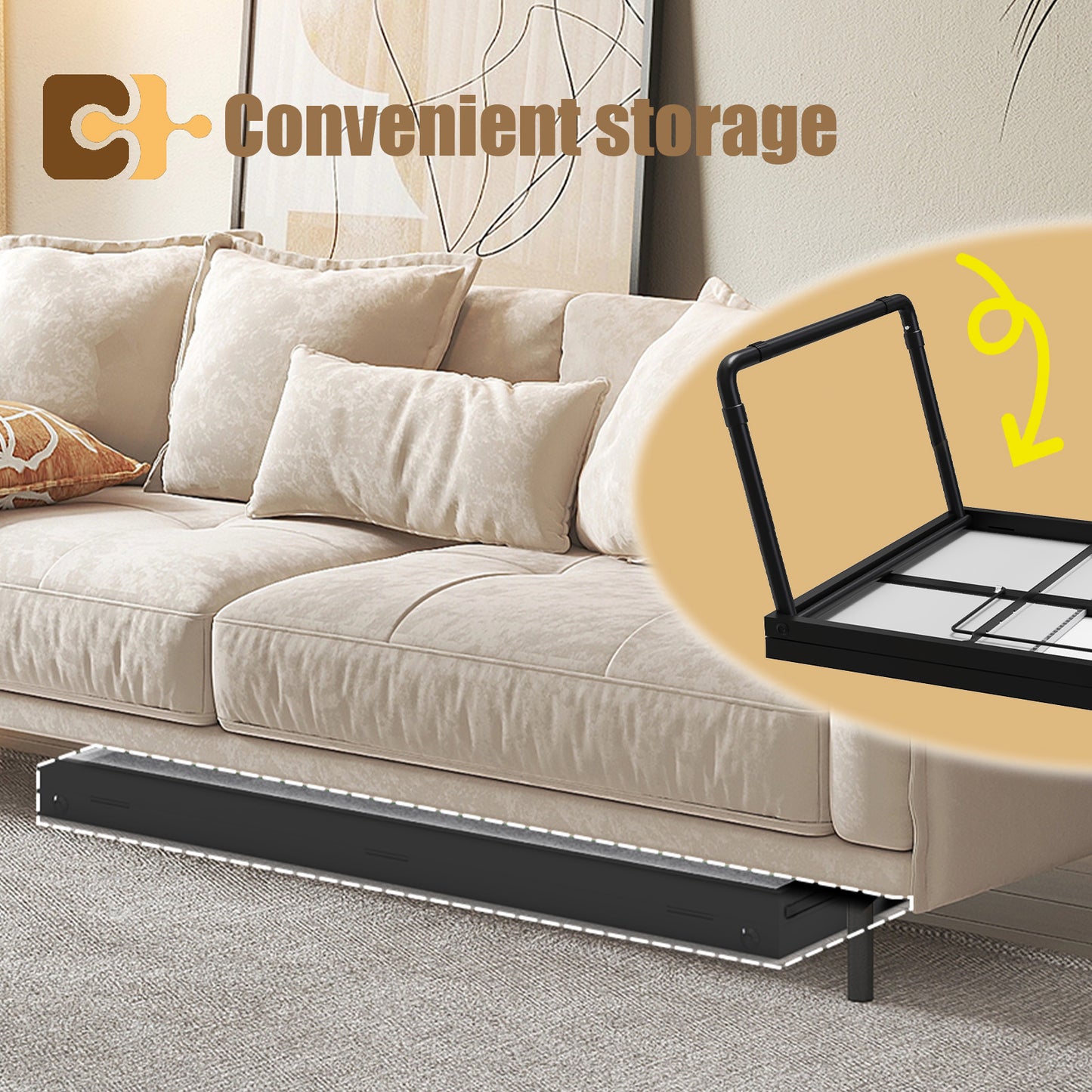 Jigsaw Puzzle Table Adjustable Height