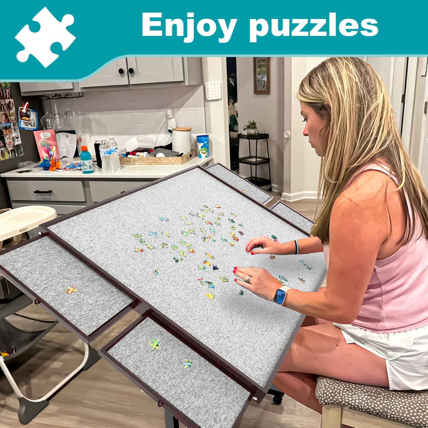 Jigsaw Puzzle Table