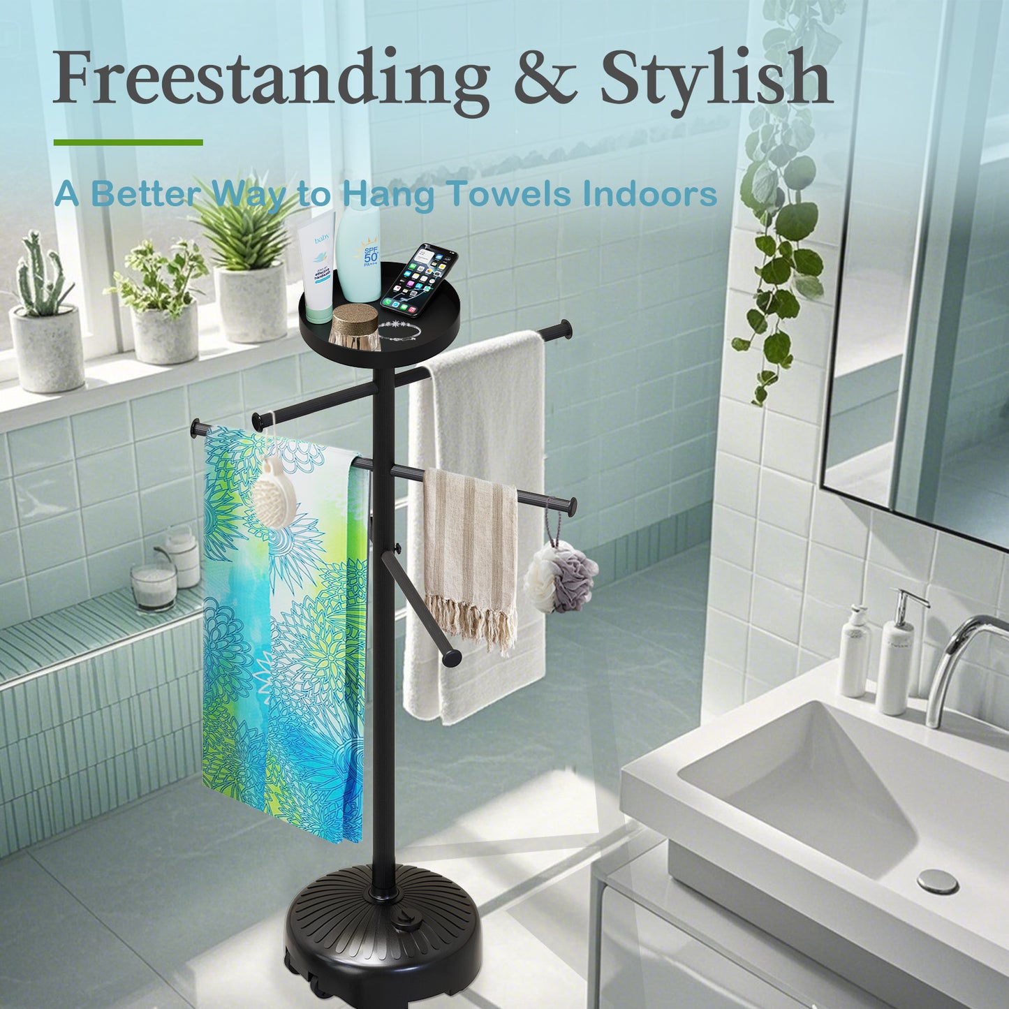 Pool Towel Rack outdoor
