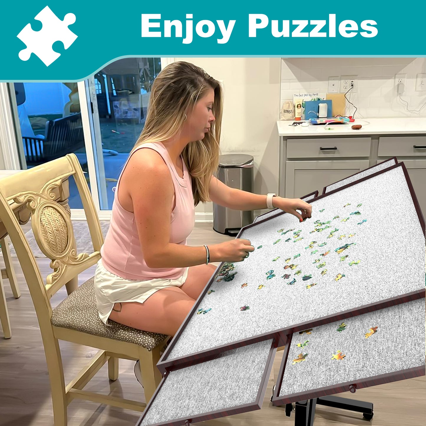 Jigsaw Puzzle Table