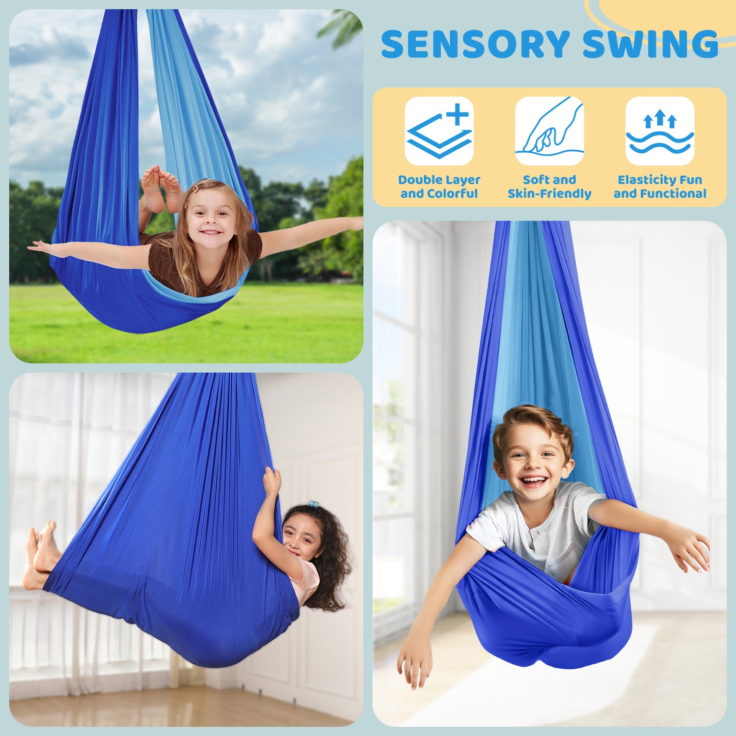 X-Shaped Swing Set