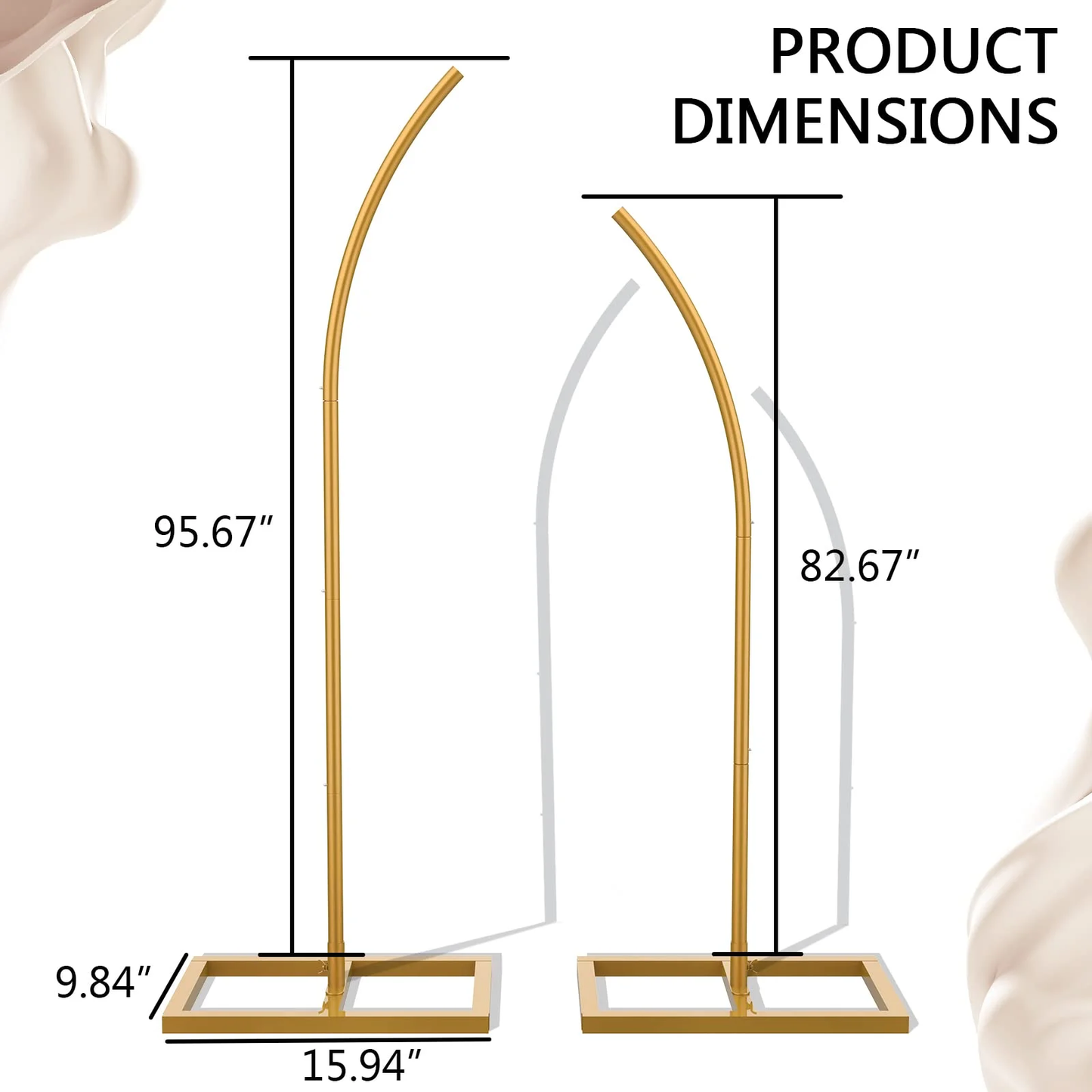 Wedding Arch Backdrop Stand