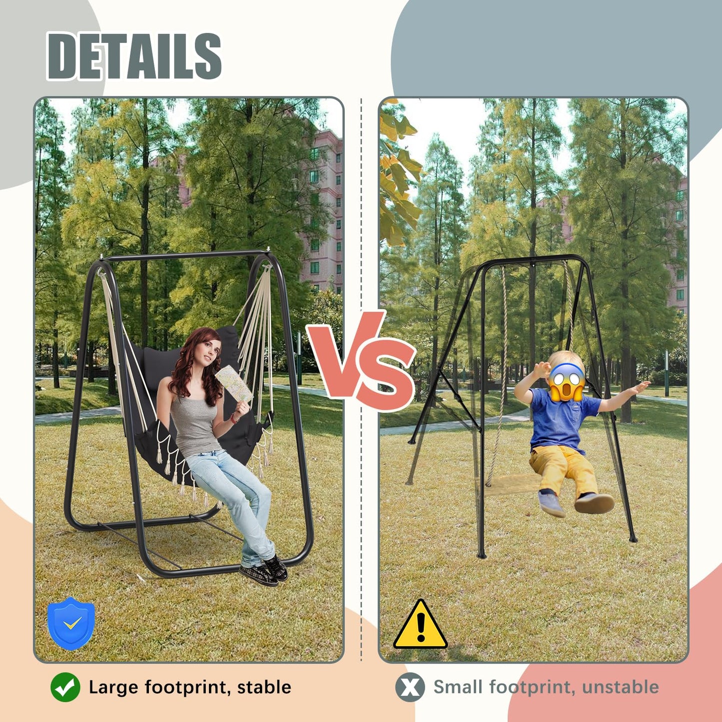 Hammock Chair with Stand