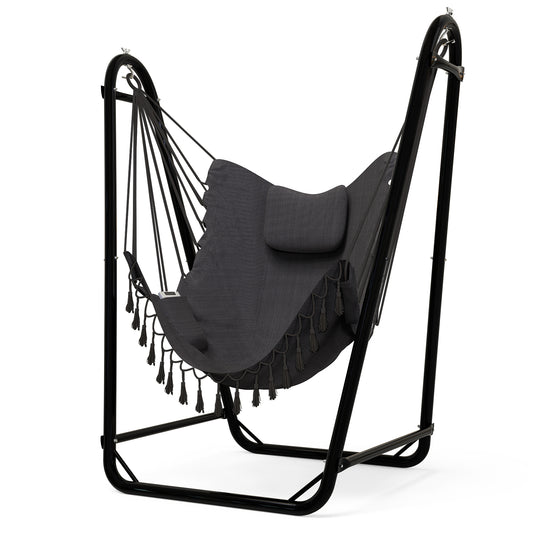 U-Shaped Hammock Chair with Stand