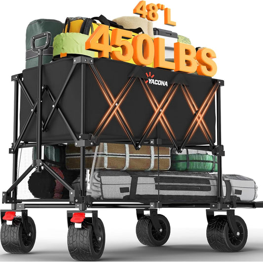 400L Large Double Decker Wagon Collapsible