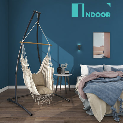 C-Type Hanging Hammock Chair Stand