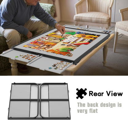 Aluminum alloy low jigsaw puzzle table