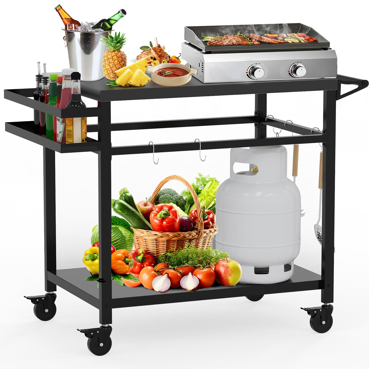 Outdoor Grill Table