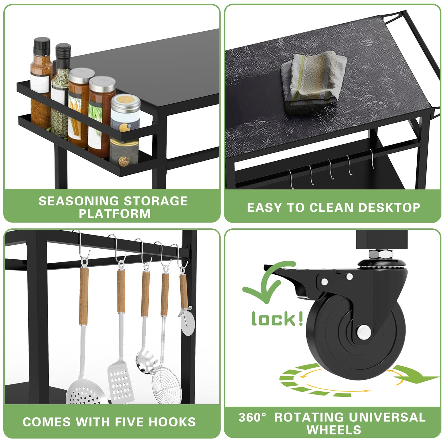 Outdoor Grill Table