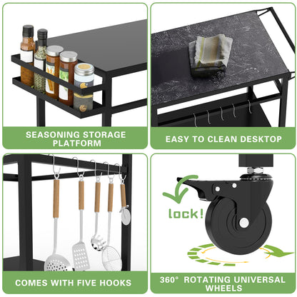 Outdoor Grill Table