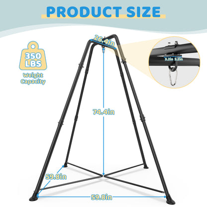 X-Shaped Swing Set